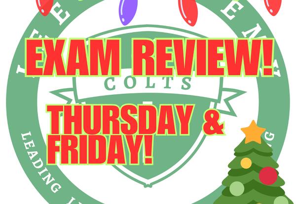 EXAM REVIEW