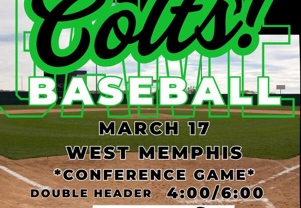 Baseball at West Memphis today!