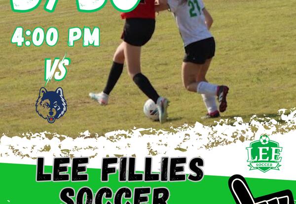 Fillies Soccer at Rossville TODAY!