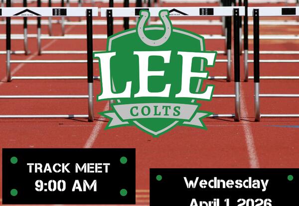 Track Meet HOME today!