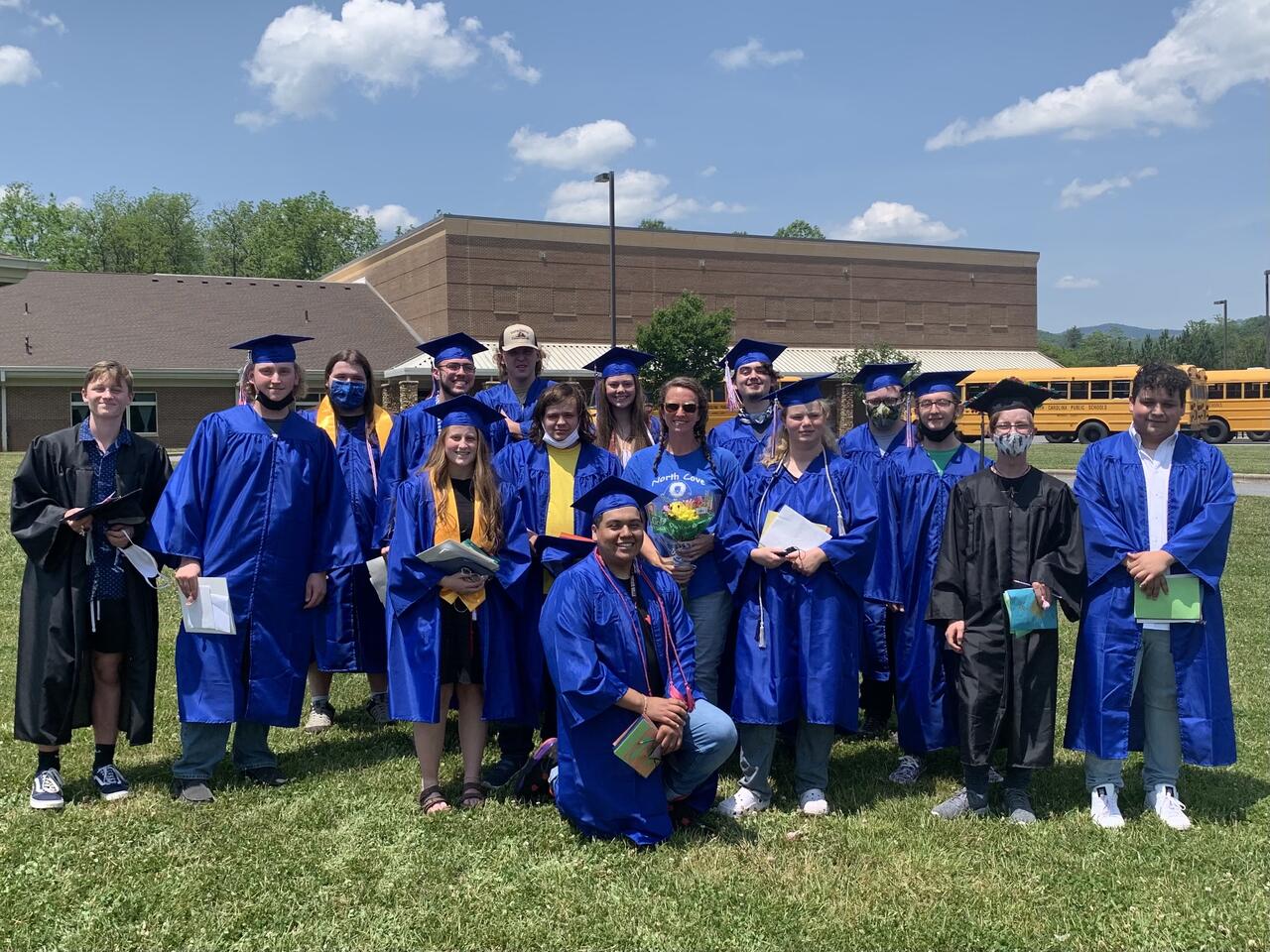 NCE Senior Class Of 2021 North Cove Elementary School