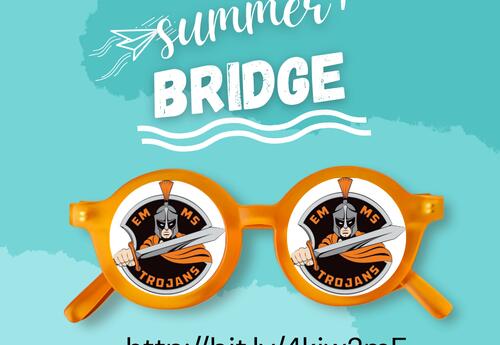 East Middle School Summer Bridge This is for upcoming 6th-grade students that will be attending East Middle School. We will be exploring local treasures, like the public library and Linville Caverns. We will also be learning our way around East and meetin