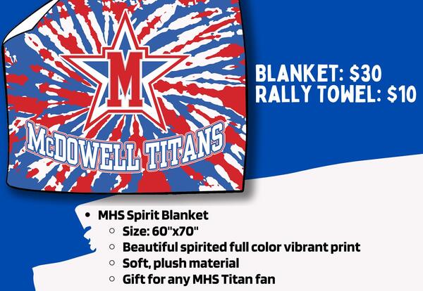 Support the MHS National Honor Society by purchasing a blanket!