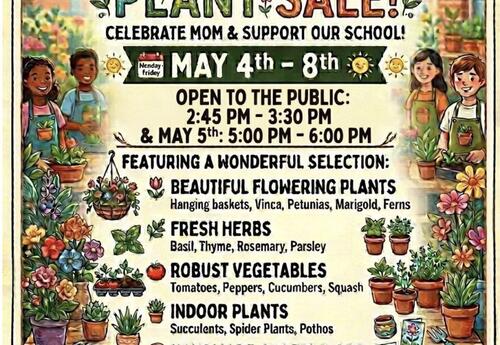 Mother's Day Plant Sale