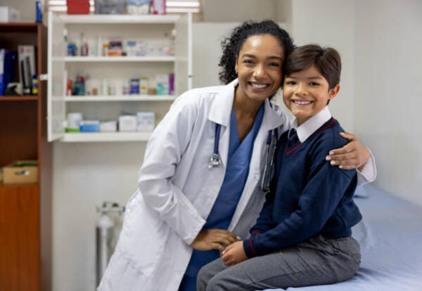 nurse and student