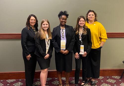 LPSS Student Zhoriél Tapo Selected As the New Louisiana Jr. Beta State President