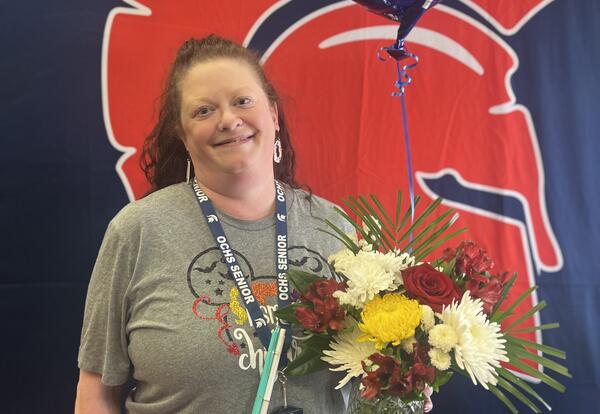 Congrats OCHS Support Person of the Year: Mrs. Jamie Barnett!