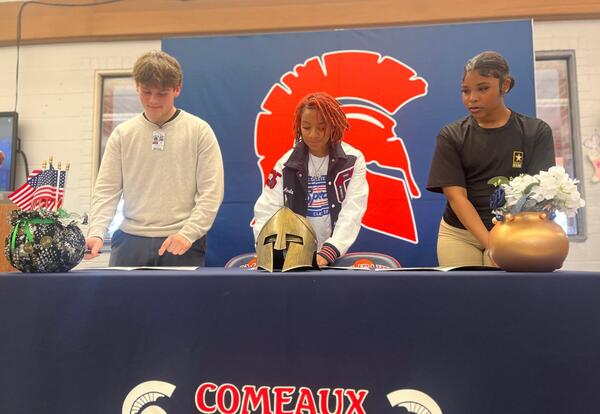 OCHS Celebrates First Ever Military Signing Day