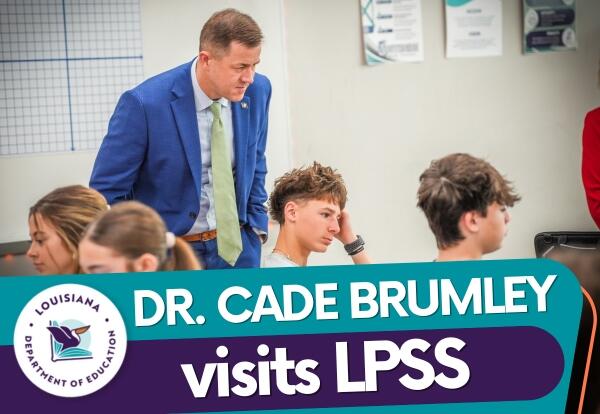 State Superintendent Dr. Cade Brumley