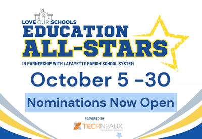 Love Our Schools Launches Education All Stars