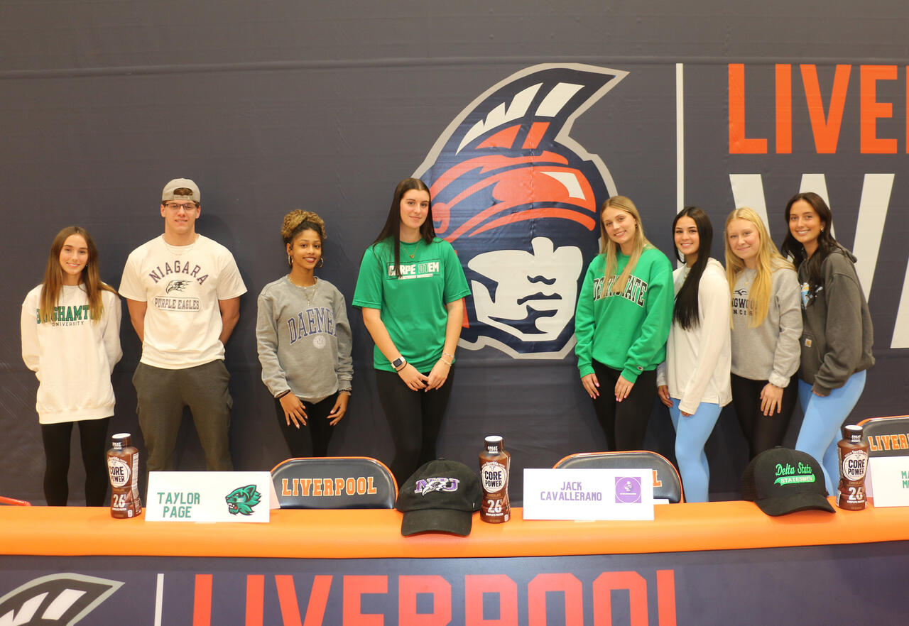 Eight LHS Seniors Participate in NLI Signing Day Ceremony | Liverpool ...