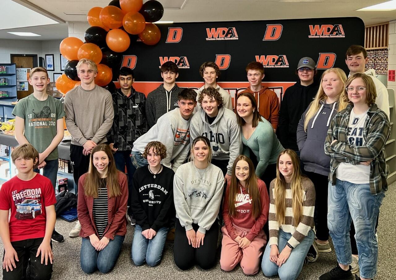 Dickinson High School 1st Semester Academy Award Students Our District