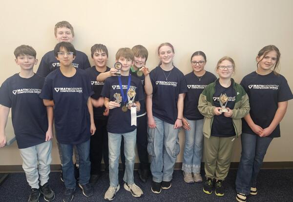 Math counts team photo