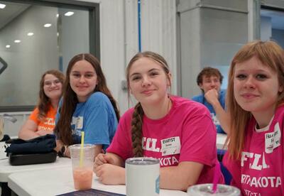 SWCTE students smile for photo