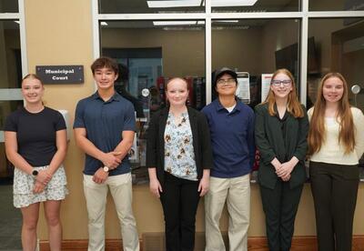 DYC students aligned for a photo