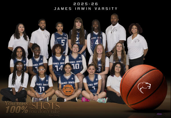 photo of girls on basketball team