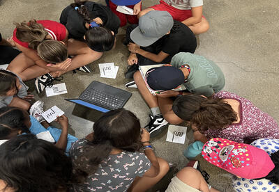 Students during Passport Week at Orchard