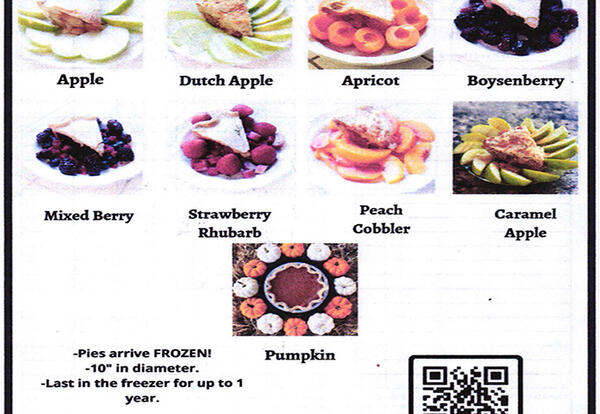 Get pies for Thanksgiving!