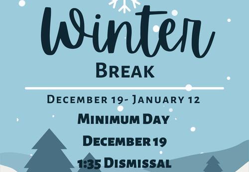 Winter Break Dates for 2025