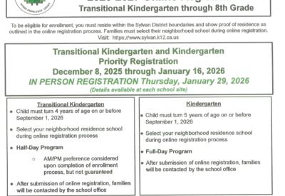 Registration Forms for 2026-27