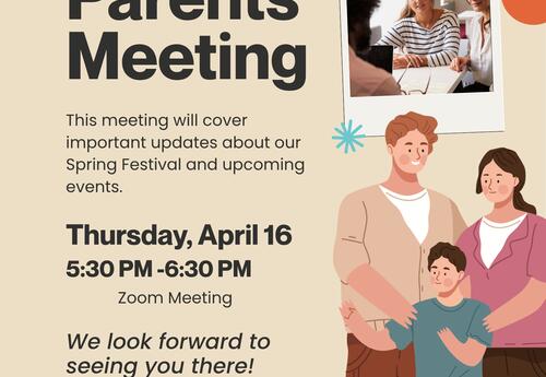 April PTA Meeting via Zoom