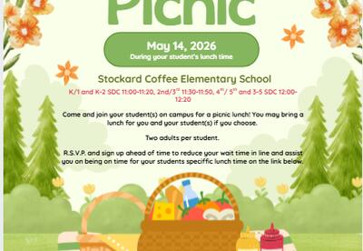 Stockard Coffee Family Picnic flyer
