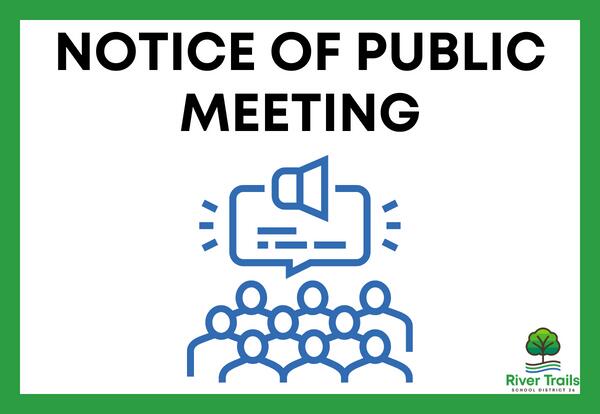 NOTICE OF PUBLIC MEETING