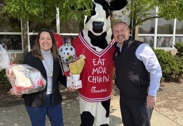 Euclid Elementary Teacher Rose Jakosalem Honored with Chick-fil-A "Teacher of the Community" Award