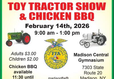 Madison FFA Toy Tractor Show and Chicken BBQ