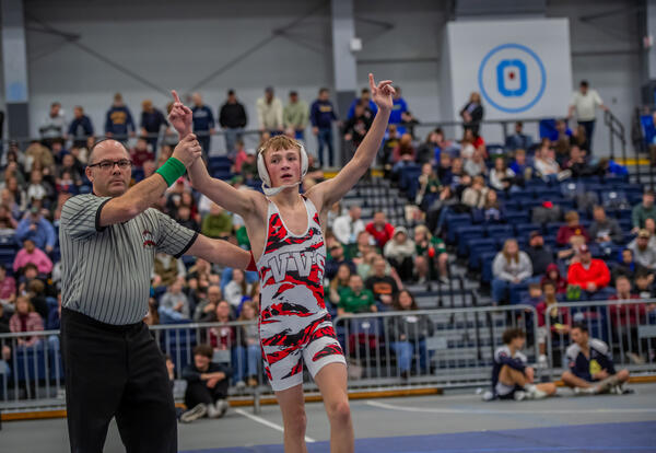 Congratulations To Arlo Brouillette: Section 3 Wrestling Champion