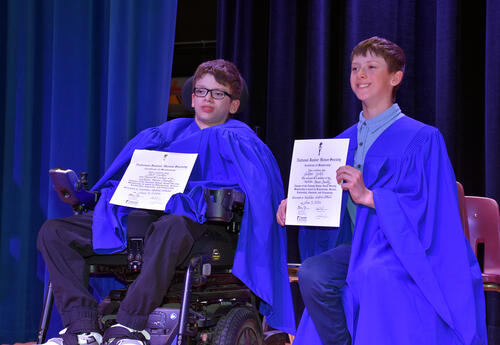 NJHS Induction ceremony at Madison