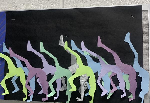 5th Grade Moving Art Project