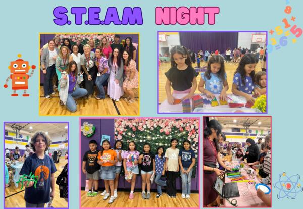 Covington Families Bloom at STEAM Night!