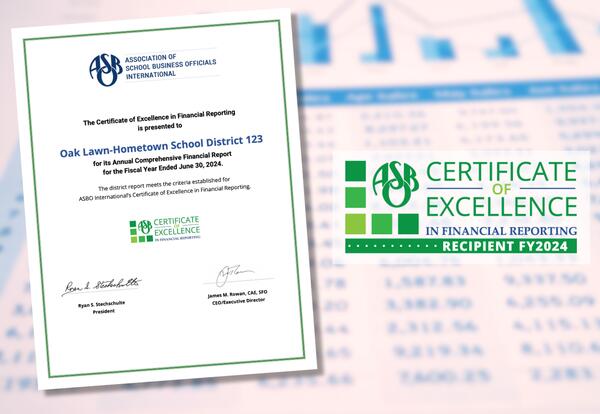 District 123 Celebrated for Commitment to Financial Transparency for Fourth Consecutive Year