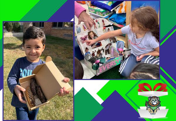 Preschoolers Think Inside the Box!