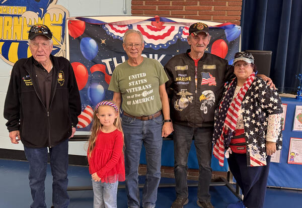 Honoring Our Heroes: Veterans Day Assembly at Hometown