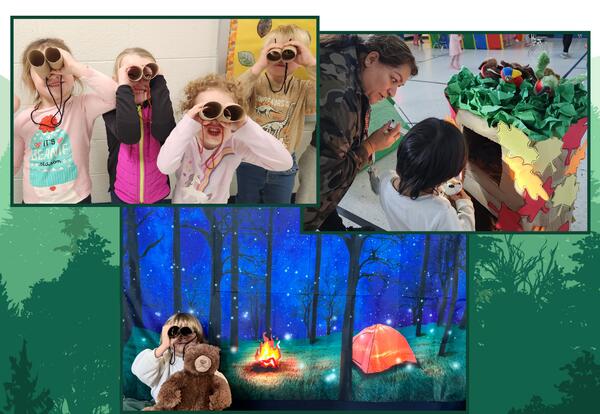 Preschoolers Go on a “Bear Hunt” Adventure