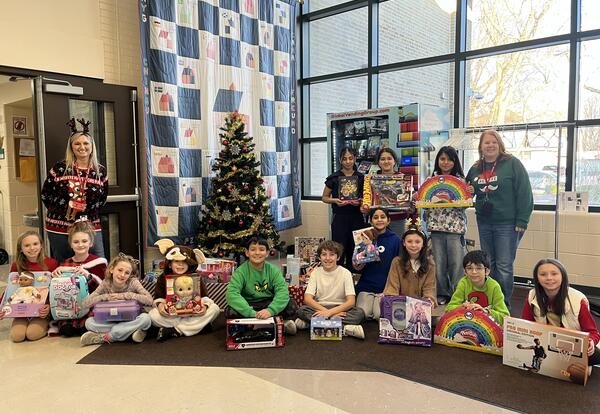 Sward Student Council Spreads Joy with Toy Drive for Hope Children’s Hospital