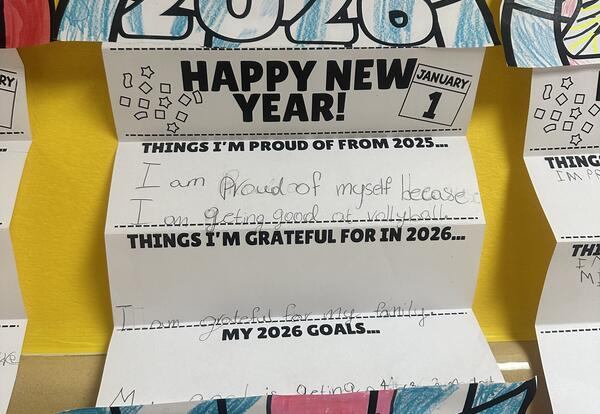 Welcome back and Happy New Year!