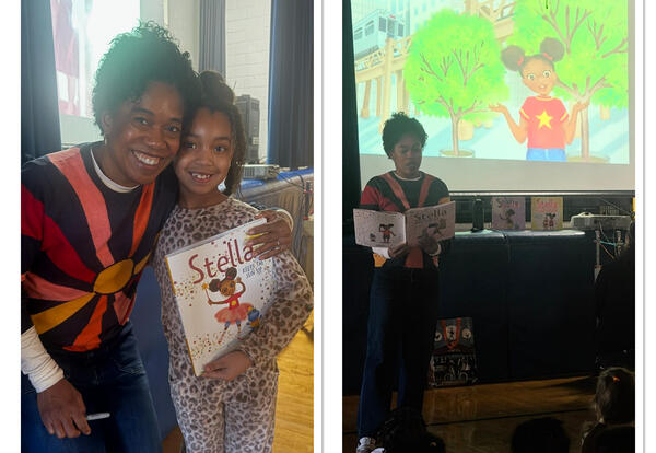 Author Clothilde Ewing Visits Hannum