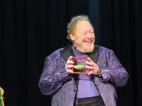 Magician Performing