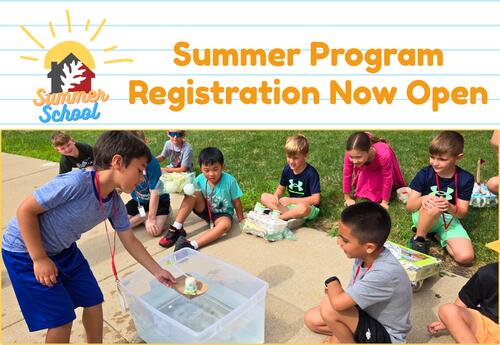 Summer Program Registration Now Open