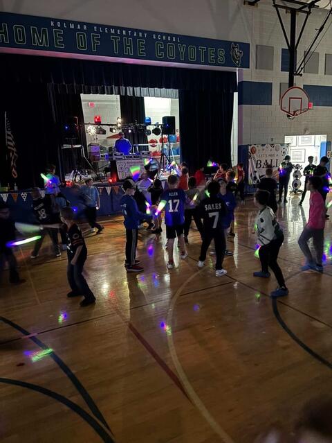 Glow sticks came out for fun