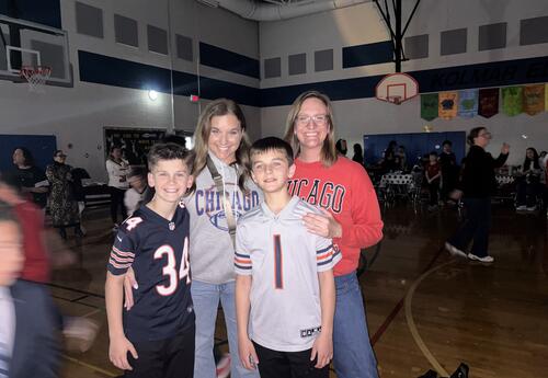 5th grade parents and their sons