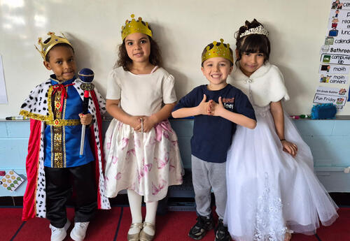 Dressed for the ball