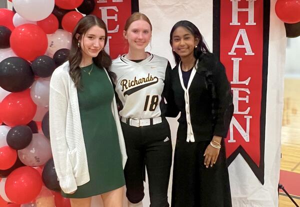 Recipients of this year's Helen Whalen Scholarship