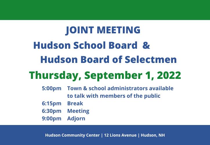 Superintendent Update September 1, 2022 Hudson School District