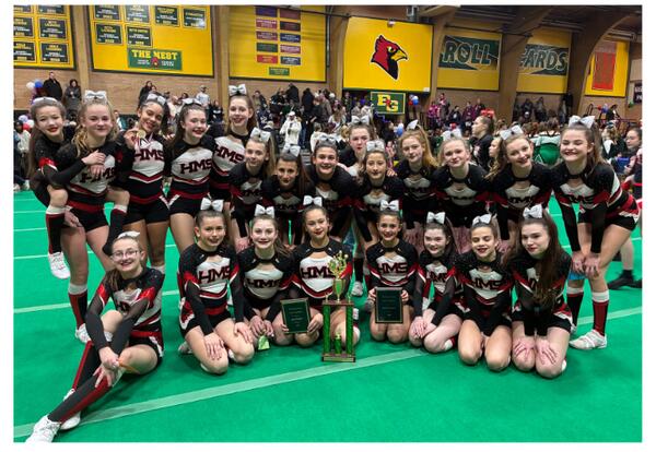 HMS Cheerleading team