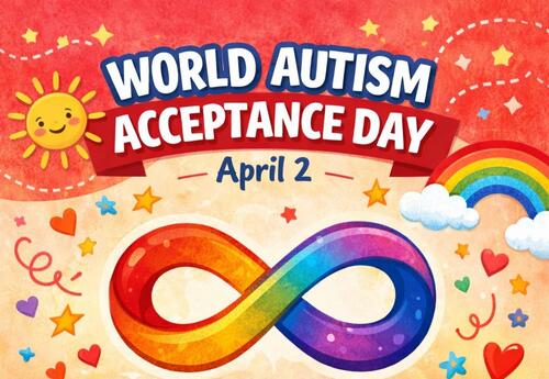 World Autism Acceptance Day - Wear Red