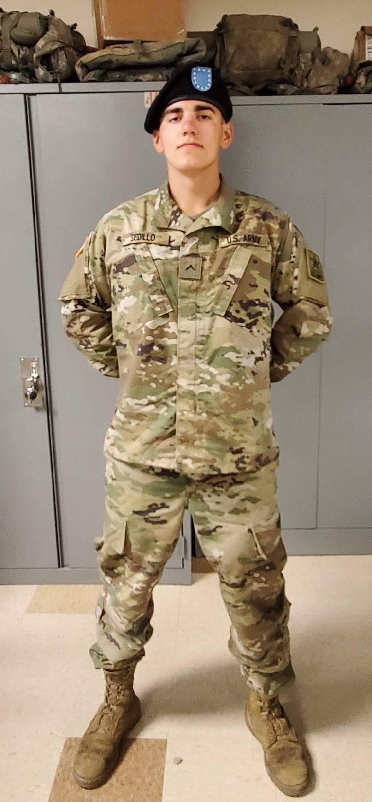 Anthony Sedillo, Class of 2020, United States Army